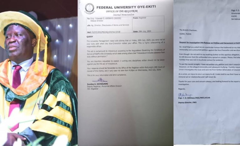 Sexual Harassment: Randy FUOYE VC Expresses Regret In Leaked Audio