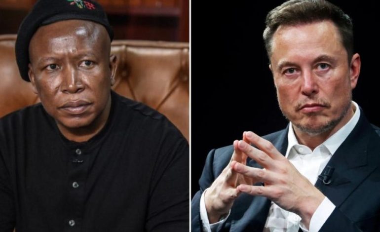 International Sanction Call: Julius Malema Fires Back At Elon Musk