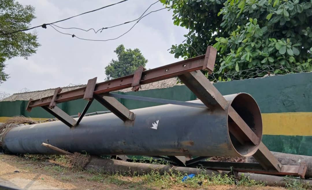 Outrage as Lagos Billboard That Injured Child, Damaged Property Set For Reinstallation