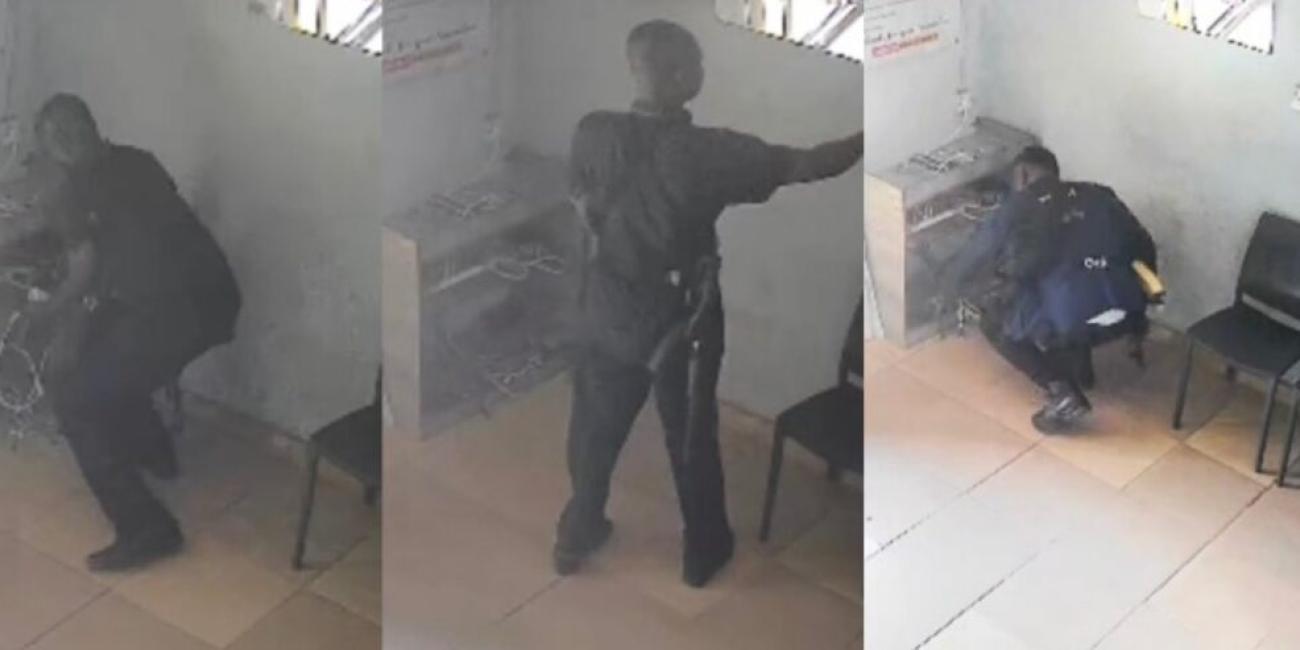 Lagos, Delta Police Spokespersons Defend Officers Caught On CCTV Stealing Phones From Ondo Shop