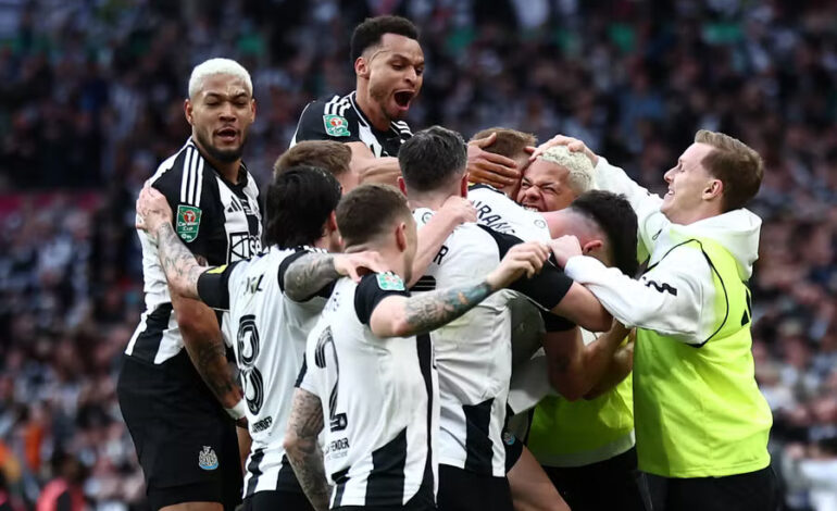 Newscastle United Ends 70-Year Wait For Silverware, Beat Liverpool In Carabao Cup Final
