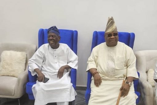 APC Carpets Adeleke As Gov Meets Bisi Akande Over Osun LG Crisis