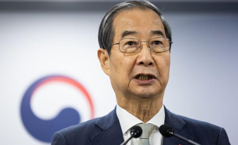 South Korean Court Reinstates PM Han Duck-soo As Acting President