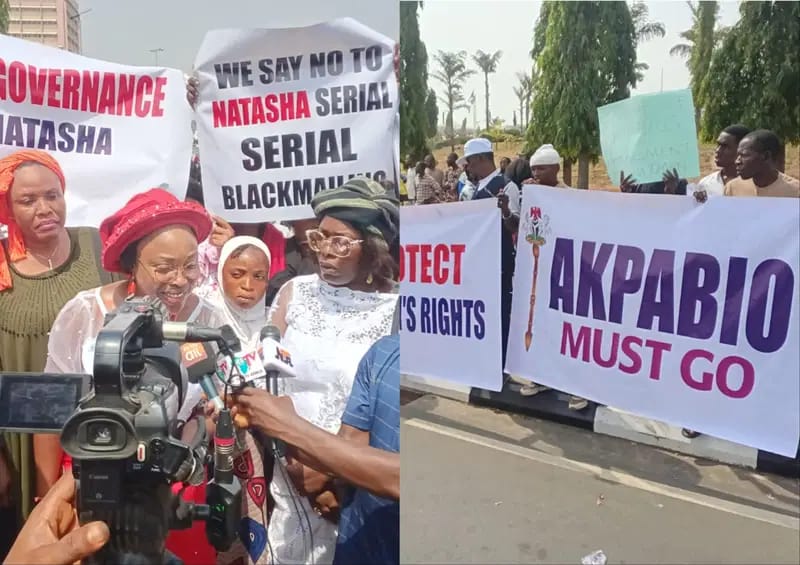 Uproars In NASS As Pro-Akpabio, Akpoti-Uduaghan Supporters Clash