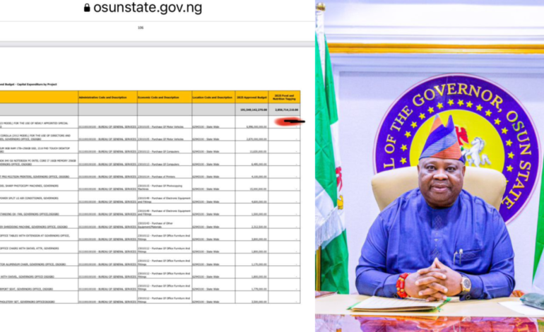 Osun To Procure N7bn Vehicles For Adeleke’s 37 Advisers