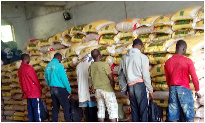 Navy Seizes 213 Bags Of Smuggled Foreign Rice In Lagos
