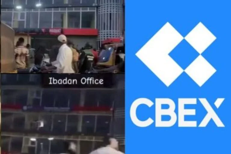 Angry Investors Loot CBEX Office After Trading Platform Collapse