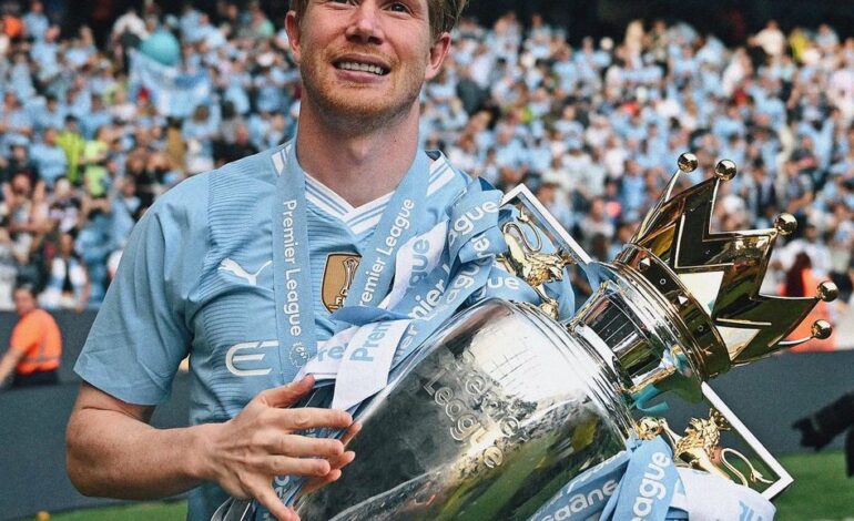 De Bruyne Announce Man City Exit After 10 Years