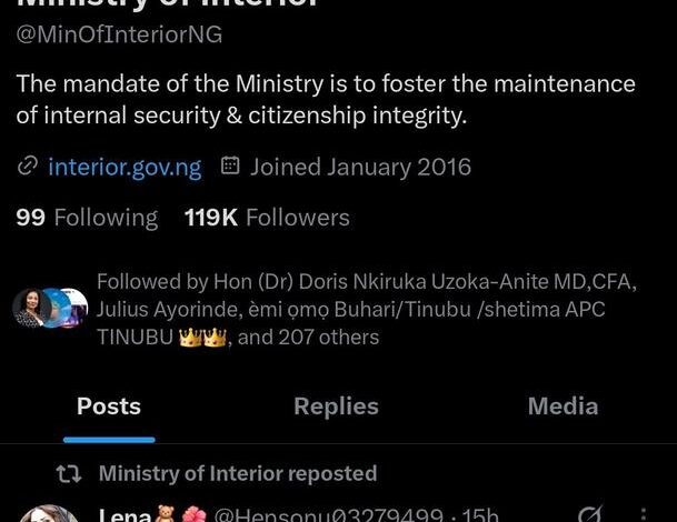 Drama As Interior Ministry Reposts Explicit Image Of Latin Porn Star