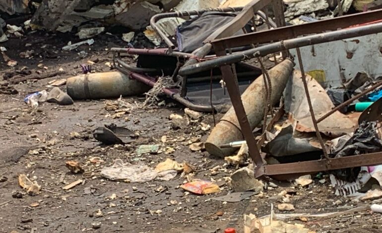 Scavenger Dies, Three Severely Injured As Military Grenade Explodes In Lagos