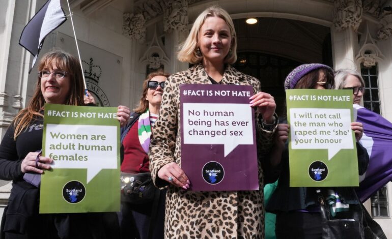 UK Supreme Court Rules ‘Woman’ Means Biological Female