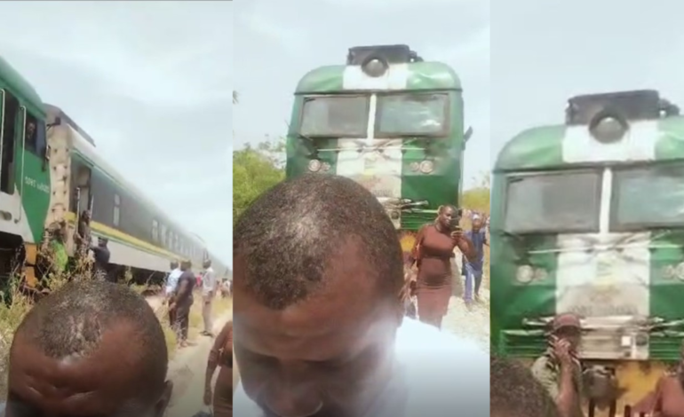 VIDEO: Commuters Forced To Trek After Train Breaks Down In Kogi Forest