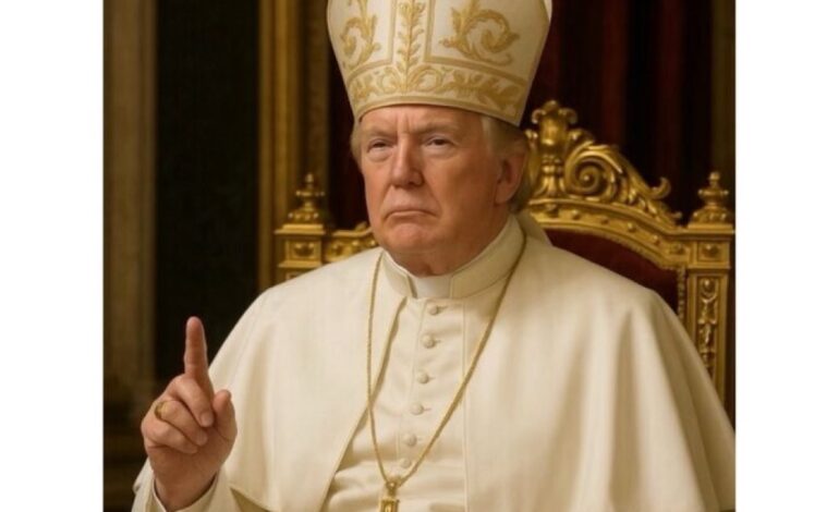 Do Not Mock Us – Catholic Conference Slams Trump For Sharing AI Photo Dressed As Pope