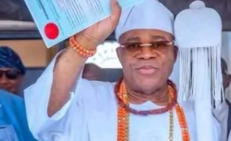 Coronation: Omoluabi Progressives Congratulates Owa Obokun of Ijesaland