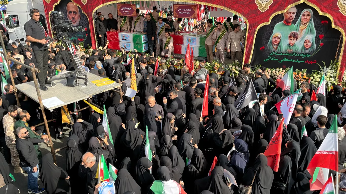 Iran Holds State Funeral For Commanders, Scientists Killed In War With Israel