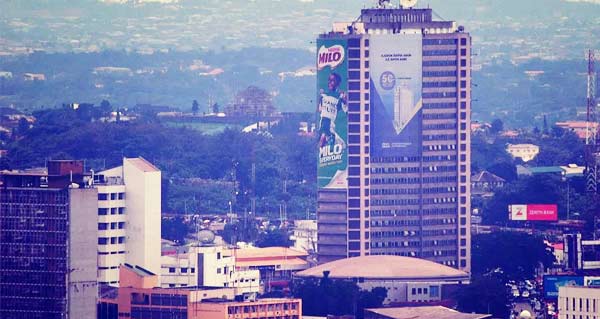 Panic As Man Falls From 26-Storey Cocoa House In Oyo