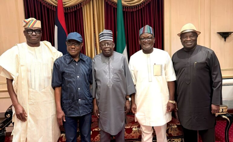 2027: Wike Leads Ex-PDP Govs To Tinubu