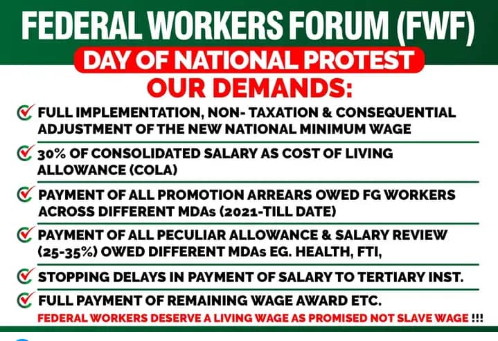 Federal Workers To Protest July 1 Despite Wage Promises