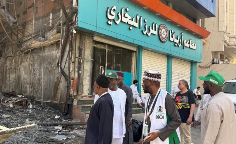 Hajj: Fire Razes Nigerian Pilgrims’ Hotel In Makkah