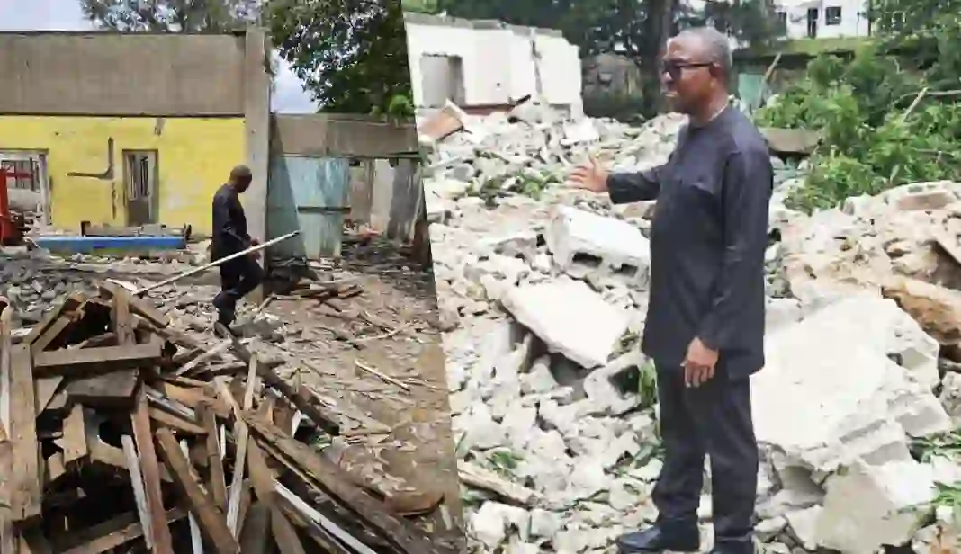 LP Reps Caucus Faults Demolition Of Peter Obi’s Family Property In Lagos