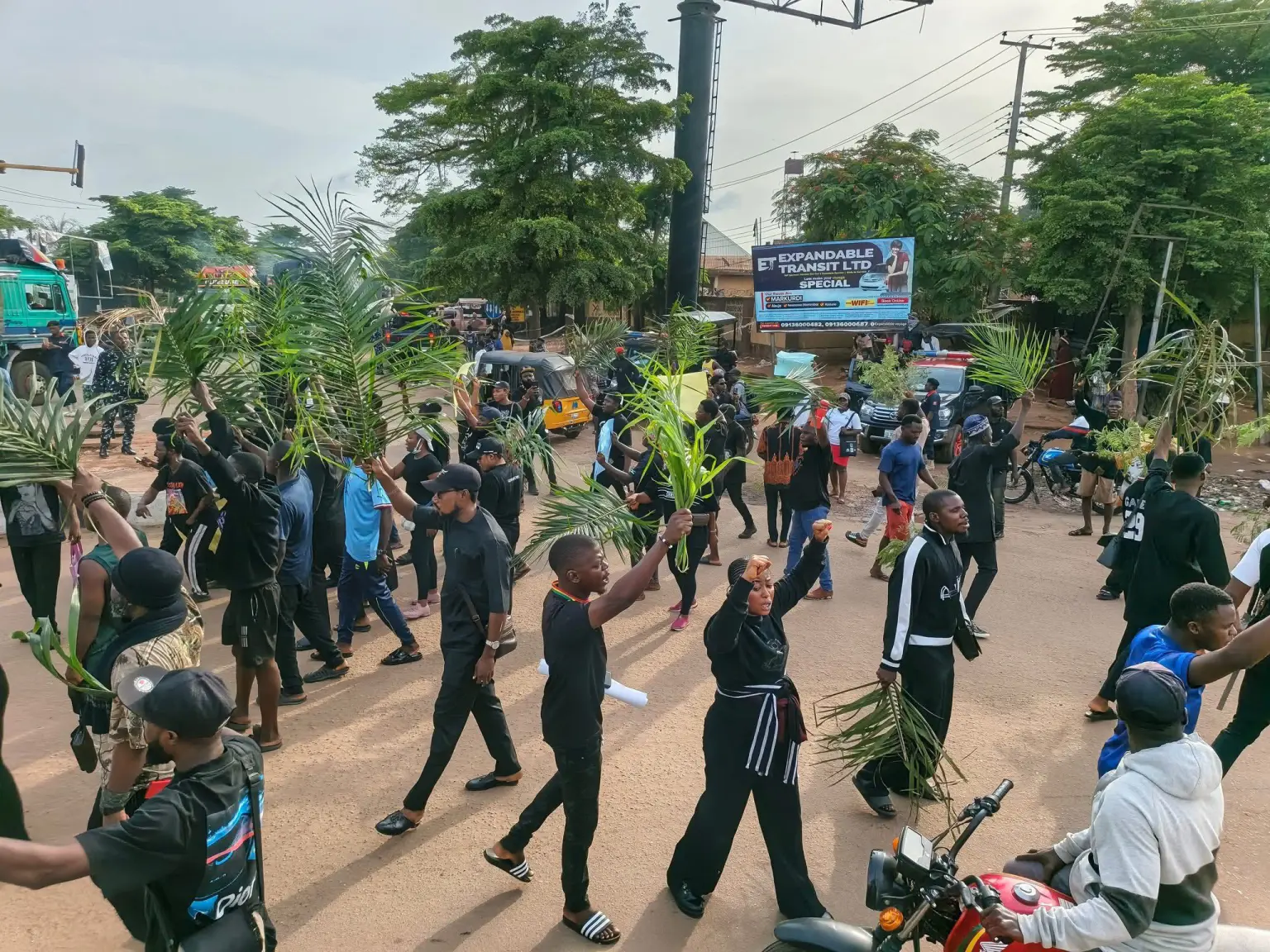 Protest In Benue As Angry Youths Block Abuja-Makurdi Highway Over Incessant Killings