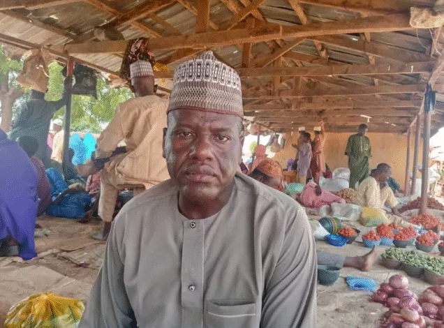 Nigerian Professor Turns Farmer, Sells Vegetables Amid Tinubu’s Harsh Economic Policies