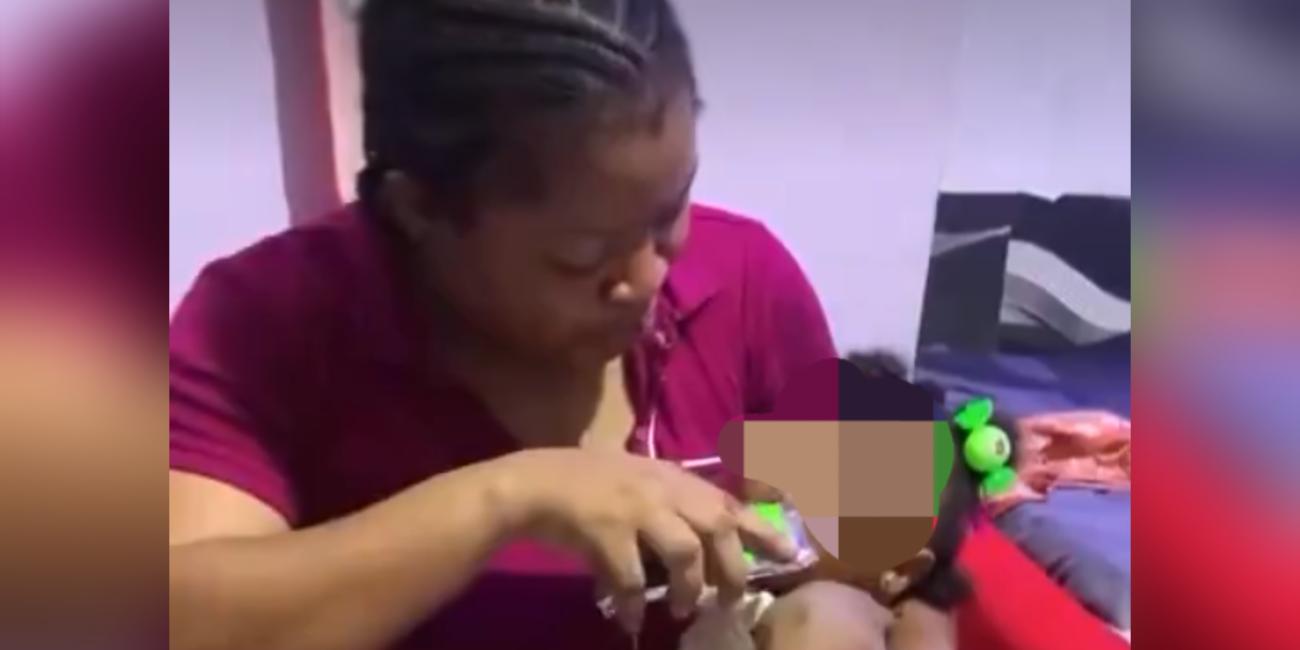Police Begin Probe As Woman Gives Alcohol To Infant In Viral Video
