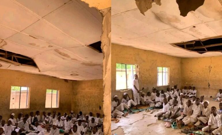 “No Chairs, No Roof”: Kano School In Ruins Despite Multi-Billion Naira Education Funds