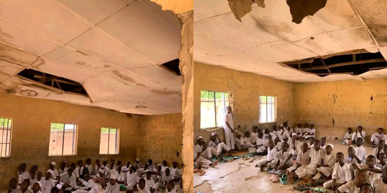 “No Chairs, No Roof”: Kano School In Ruins Despite Multi-Billion Naira Education Funds