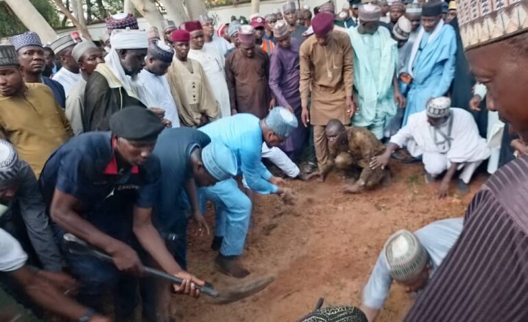 Buhari Buried In Katsina