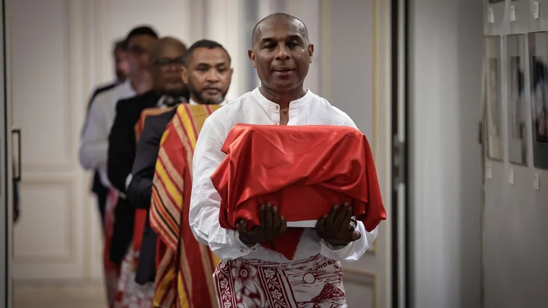 France Returns Looted Skull Of Beheaded King Toera To Madagascar After 128 Years