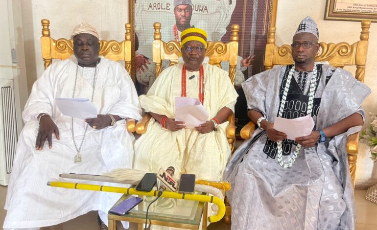 Osun Council Of Obas Cry Out Over Withheld LG Allocations, Appeal To Tinubu For Urgent Action