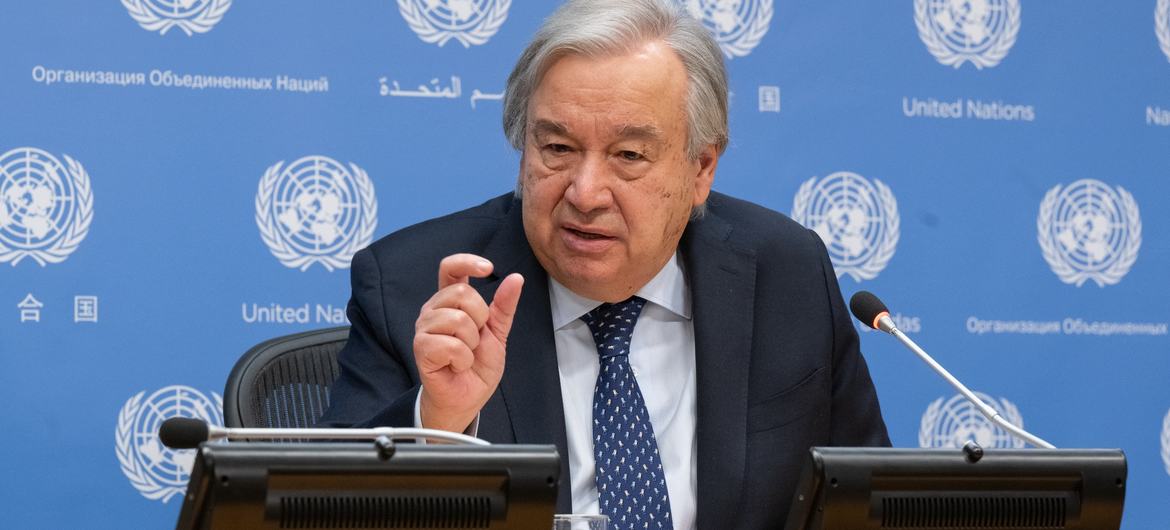 ‎’Get Serious, Deliver,’ Guterres Charges World Leaders