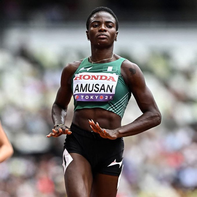 World Athletics Championships: Nigeria’s Amusan Misses Out On Gold, Wins Silver In 100m Hurdles Final