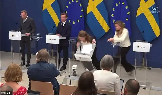 Panic As Health Minister Collapses During Press Conference