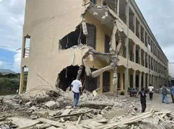 Lagos Trade Fair Complex Traders Protest Demolition Of Shops, Buildings