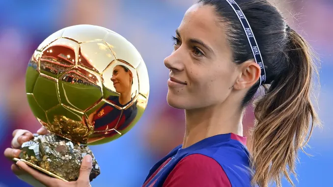 Aitana Bonmatí Wins Third Consecutive Women’s Ballon d’Or