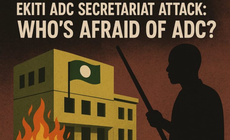 Ekiti ADC Secretariat Attack: Who’s Afraid of ADC?