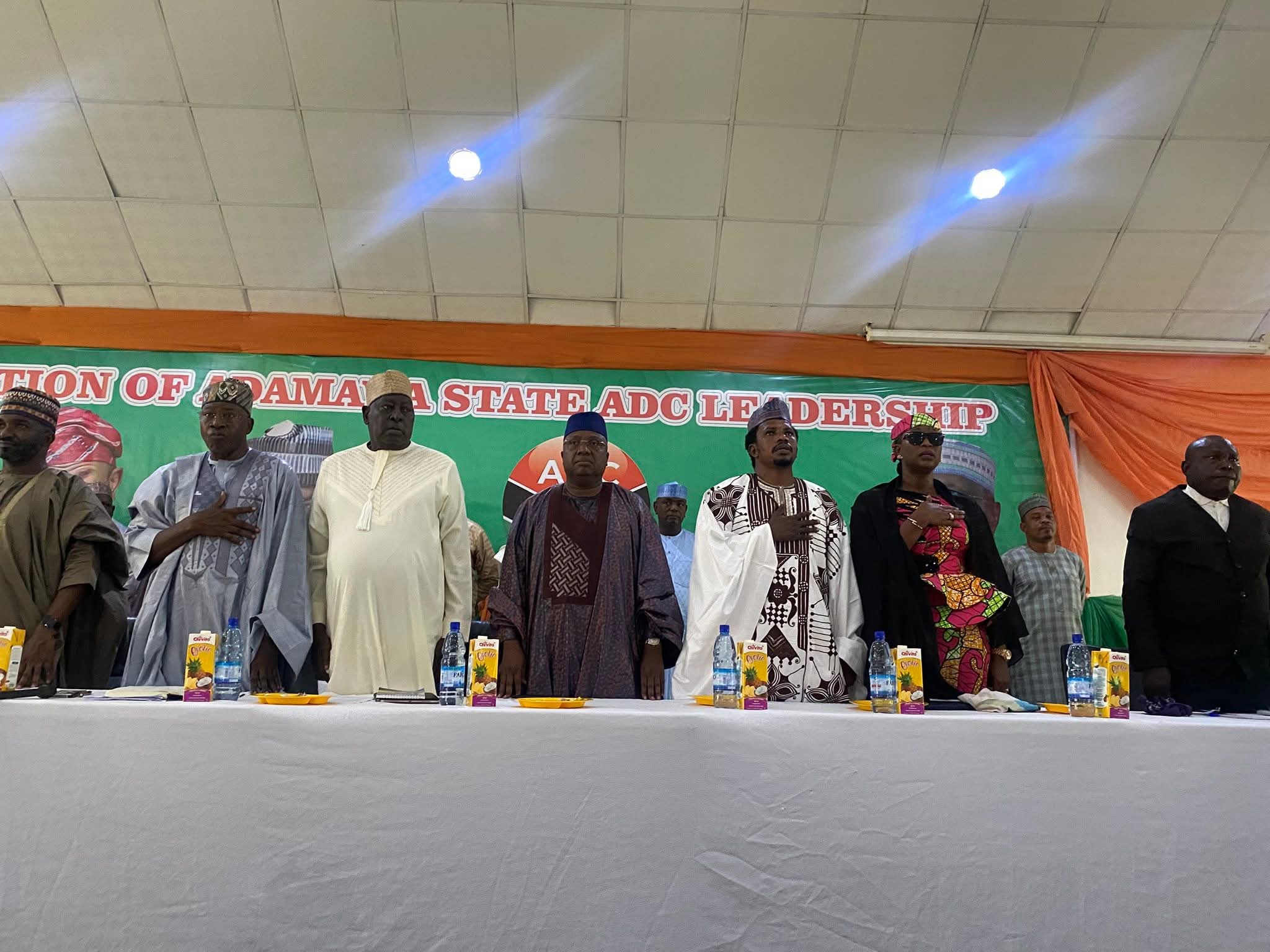 ADC Inaugurates Adamawa Leadership