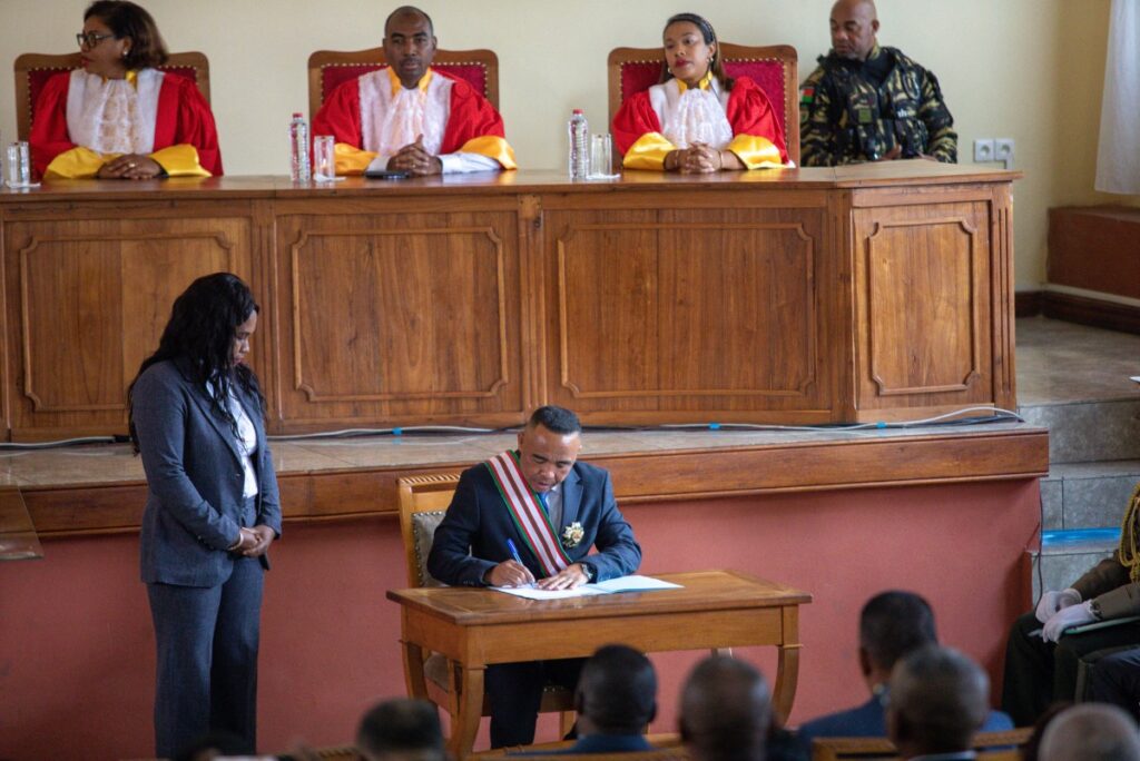 Army Colonel Michael Randrianirina Sworn In As Madagascar President After Military Takeover
