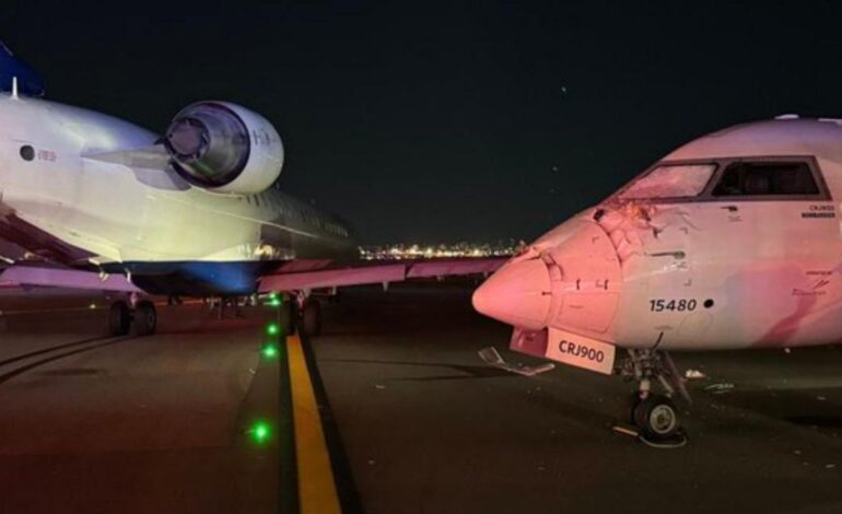 Two Delta Jets Collide At Airport, Flight Attendant Injured