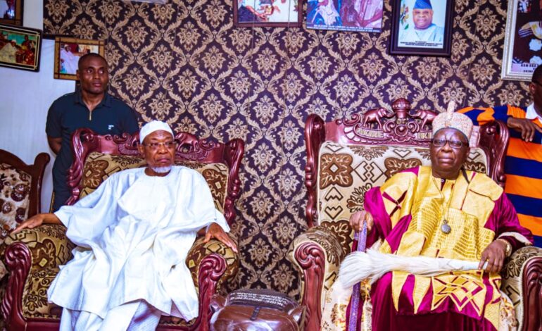 PhotoNews: Aregbesola, ADC Members Visit Akire, Continue Constituency Tour