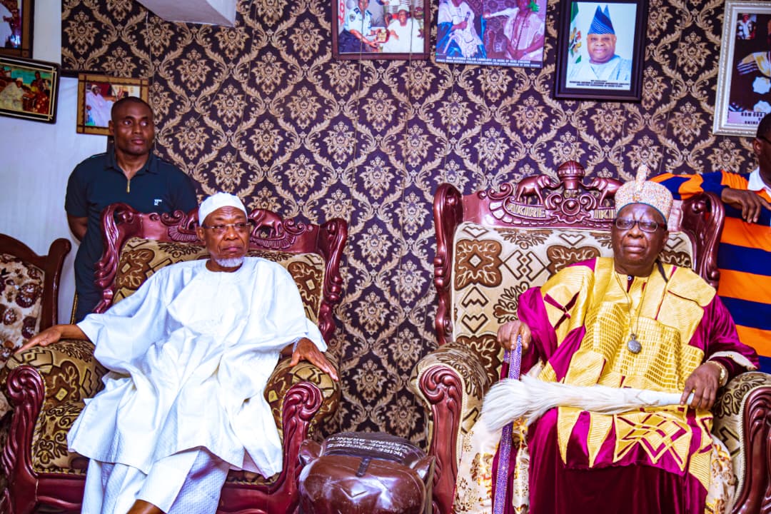 PhotoNews: Aregbesola, ADC Members Visit Akire, Continue Constituency Tour