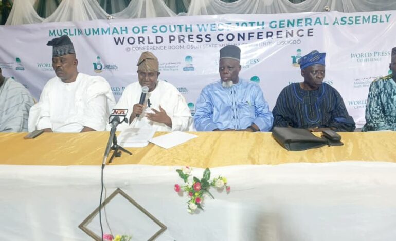 Osun To Host 10th General Assembly Of Muslim Ummah Of South West Nigeria On Sunday