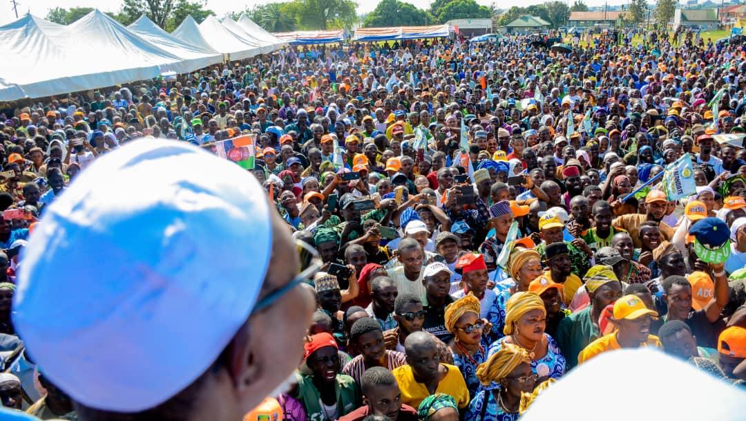 Aregbesola Shuts Down Osogbo as Massive Crowd Welcomes Osun ADC Tour