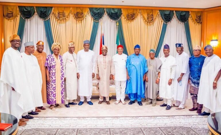 2026: Omisore Absent As Osun APC Aspirants Meet Tinubu