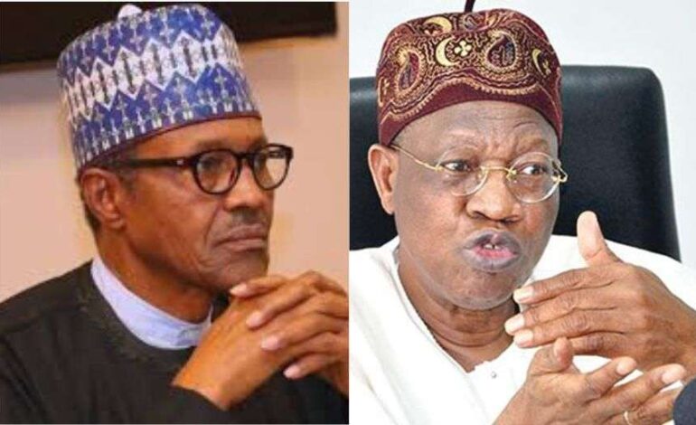 Buhari’s Death News Got Me Paralyzed for a Week – Lai Mohammed