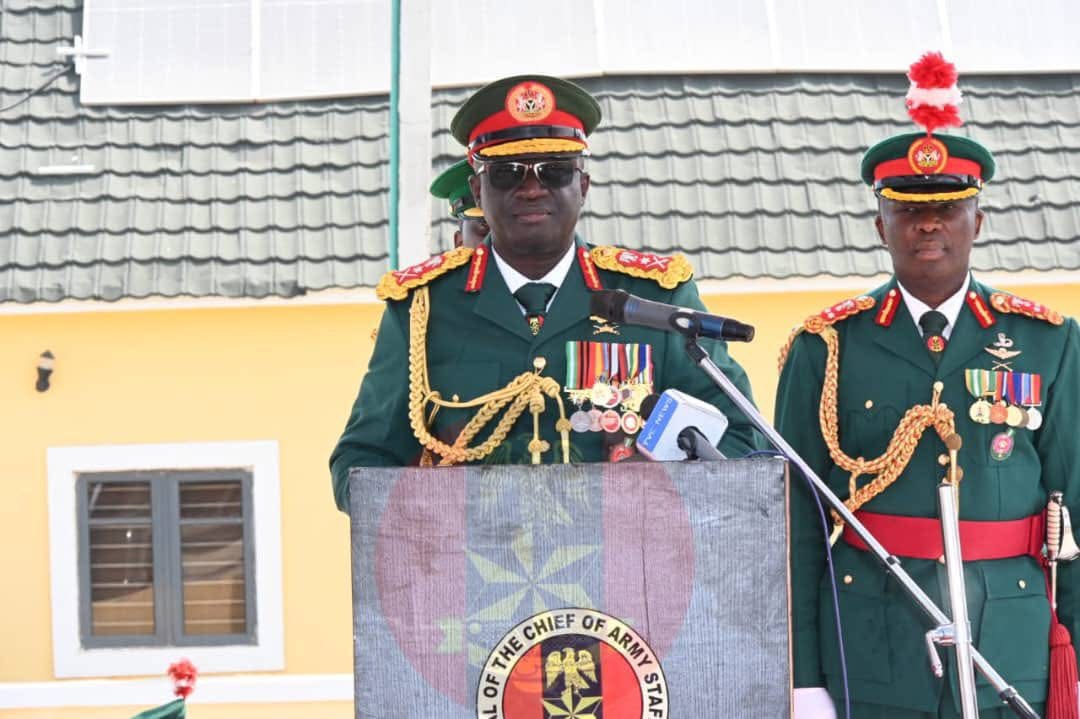 ‘Uphold Core Army Values’, COAS Charges Newly Inducted Soldiers in Osogbo