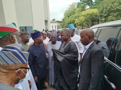 Turaki Leads PDP Delegation To Obasanjo