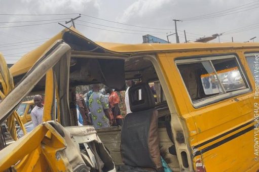 One Killed in Multiple-Vehicle Crash in Lagos